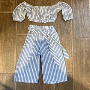 Girls Crop Top 2 piece set Size 4T